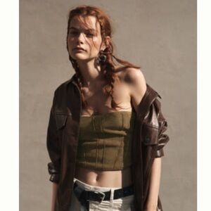 Pilcro sweater corset